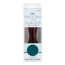 Spellbinders Wax Sealed - Wax Seal Stamp / 1" Solid Circle